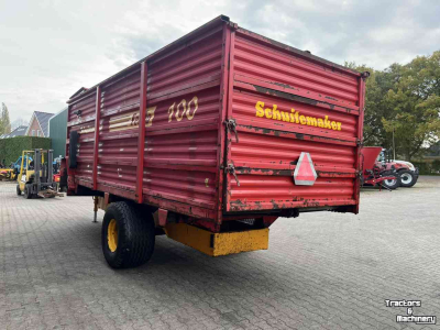 Voerverdeelwagen  / Voerdoseerwagen Schuitemaker Feedo 100 Voerdoseerwagen, voerwagen, blokkenwagen, voermachines