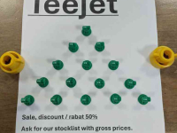 Overige spuiten en toebehoren Teejet spuitdoppen uit voorraad, Sales 50% discount from stock