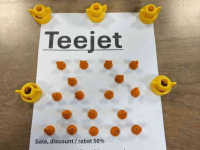 Overige spuiten en toebehoren Teejet spuitdoppen uit voorraad, Sales 50% discount from stock