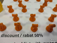 Overige spuiten en toebehoren Teejet spuitdoppen uit voorraad, Sales 50% discount from stock
