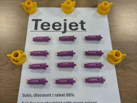 Overige spuiten en toebehoren Teejet spuitdoppen uit voorraad, Sales 50% discount from stock
