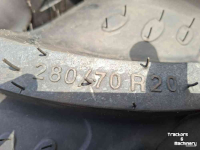 Wielen, Banden, Velgen & Afstandsringen BKT 280/70R20