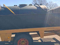 Brandstoftank / Vloeistoftank  mobiele tank met lekbak