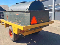 Brandstoftank / Vloeistoftank  mobiele tank met lekbak