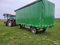 Vierwielige wagen / Landbouwwagen  Gijzen Zeilenwagen 6 mtr