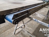 Transportband  4200X370 TRANSPORTBAND VLAKKE BAND FLAT BELT CONVEYOR BELT FLACHBAND FÖRDERBAND