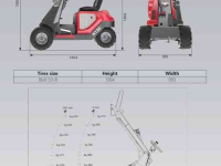Shovel / Wiellader / Kniklader Heracles H130 pro mini shovel NIEUW Benzine, Diesel of Elektrisch!