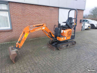 Mini-graver / Mini-graafmachine Hitachi ZX10U-2 Minigraafmachine / Mini-graver