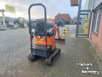 Bandenkraan / Graafmachine op wielen Hitachi ZX 10U