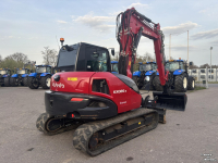 Bandenkraan / Graafmachine op wielen Kubota KX 085-5