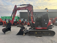 Bandenkraan / Graafmachine op wielen Kubota KX 085-5