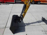 Mini-graver / Mini-graafmachine XCMG Canopy XE19E