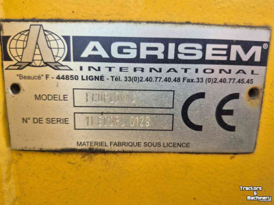 Woeler / Diepwoeler / Voorzetwoeler Agrisem Ecoplow c