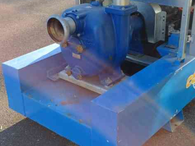 Stationare motor/pomp set Cogem 180m3 bij 3 bar
