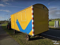 Vierwielige wagen / Landbouwwagen  Warsco 5m schafkeet werfwagen