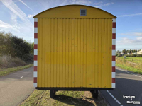 Vierwielige wagen / Landbouwwagen  Warsco 5m schafkeet werfwagen