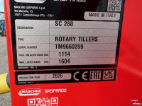 Grondfrees Maschio -Ga SC280 kooirol 550