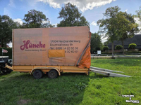 Oprijwagen Kersten 4t kuip dieplader 550x198cm oprijwagen