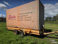 Oprijwagen Kersten 4t kuip dieplader 550x198cm oprijwagen