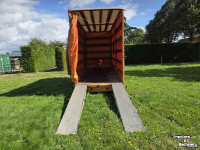 Oprijwagen Kersten 4t kuip dieplader 550x198cm oprijwagen