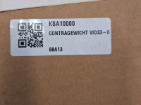 Mini-graver / Mini-graafmachine Yanmar Weight ViO33