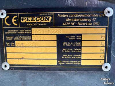 Voermengwagen Peecon VME 250 Voermengwagen voermachines