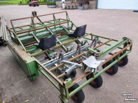 Plantmachine Basrijs 4 rij  perspot plantmachine