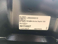 Diverse nieuwe onderdelen Lemken Saphir 9 / 10 300 Tankdeksel met schade