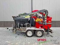 Houthakselaar Greentec Cheetah 30/80 Houtversnipperaar + Houtkraan