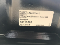 Zaaimachine Lemken Saphir 9 / 10 tankdeksel met schade