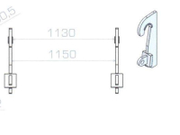 Shovel / Wiellader / Kniklader Qmac HAKENSET: WERKLUST WG18 T/M WG35 BUDGET