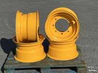 Wielen, Banden, Velgen & Afstandsringen JCB W11x18  8 gaats  JCB 41/940370 JCB 406-407-409