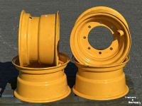 Wielen, Banden, Velgen & Afstandsringen JCB W11x18  8 gaats  JCB 41/940370 JCB 406-407-409