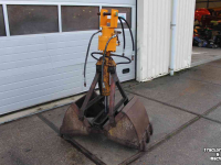 Knijpbakken  Knijperbak 60cm grondknijper hangende knijper grijperbak hydraulische rotator
