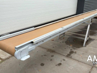 Transportband  10100X550 TRANSPORTBAND VLAKKE BAND FLAT BELT CONVEYOR BELT FLACHBAND FÖRDERBAND
