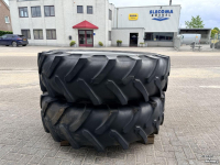 Wielen, Banden, Velgen & Afstandsringen Molcon Dubbellucht 5-ster 18.4R38 Michelin