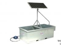 Water drinkbak - zonne energie Qmac Zonnedrinkbak Waterdrinkbak