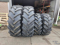 Wielen, Banden, Velgen & Afstandsringen Michelin 20.8R38 en 16.9R28 Agribib. 35 mm