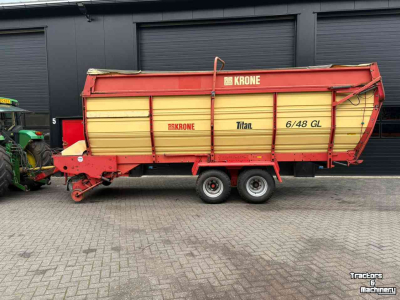 Opraapwagen Krone Titan 6/48 GL