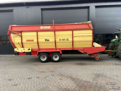 Opraapwagen Krone Titan 6/48 GL