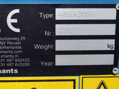 Spitmachine Imants 48SX300H