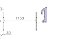 Shovel / Wiellader / Kniklader Qmac HAKENSET: WERKLUST WG18 T/M WG35