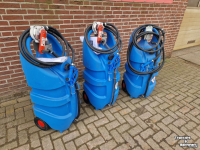 Brandstoftank / Vloeistoftank  Mobiele kunststof tank voor AdBlue