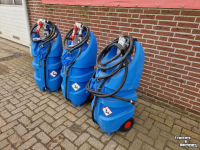 Brandstoftank / Vloeistoftank  Mobiele kunststof tank voor AdBlue