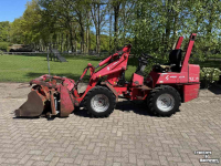 Shovel / Wiellader / Kniklader Weidemann 1230 shovel met vorken bak en mestklem