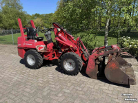Shovel / Wiellader / Kniklader Weidemann 1230 shovel met vorken bak en mestklem