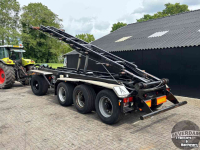 Container haakarm-carrier  NCH Kabelsysteem oplegger met dolly