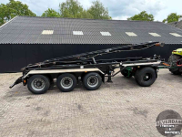 Container haakarm-carrier  NCH Kabelsysteem oplegger met dolly