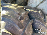 Wielen, Banden, Velgen & Afstandsringen Michelin 580/70r38  520/70r34