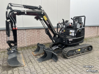 Mini-graver / Mini-graafmachine Yanmar VIO17-1